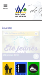 Mobile Screenshot of magny-en-vexin.fr